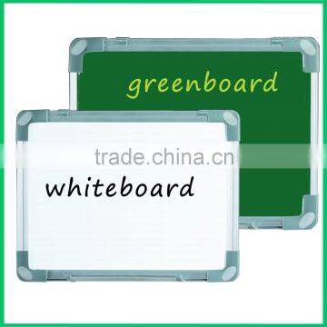 customed white paint , enamel whiteboard with plastic frame