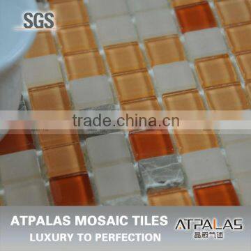 light emperado marble glass mosaic bathroom wall tile