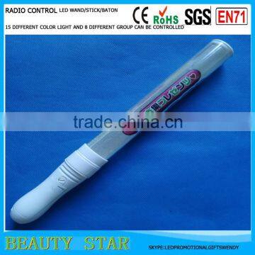 2016 New Arrival Led Glow Stick,radio/remote/wireless Controlled Glow Stick Promotional for Party,event,festival,show photo-5