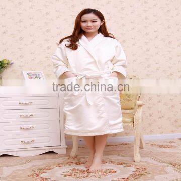 Doubel Layer Spa Bathrobe Light And Soft Robe Hotel Bathobe