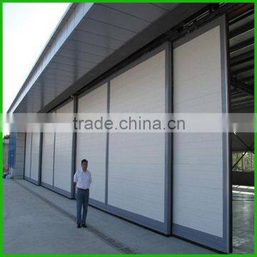 hangar side revolving sliding door