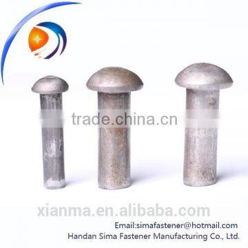 Round Head Steel Solid Rivet Nut With Factory Price photo-4