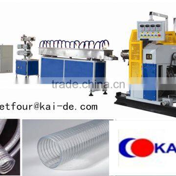 PVC Steel wire reinforced hose machine