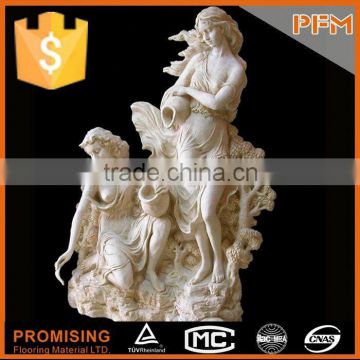 Reasonable Price With Custom Sizes Alkali-Proof Marble Tombstone Statue