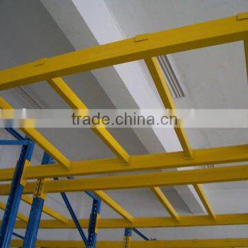 Pallet Racking upright with baseplate