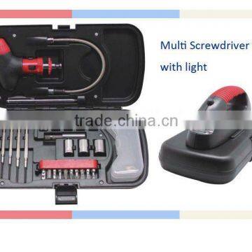 2015 New Style Multi Screwdriver Set With Light