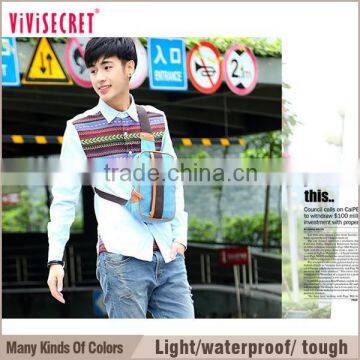 Vivisecret Men's Vintage Canvas School Military Shoulder Messenger Bag photo-4