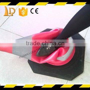 Traffic Safety Synthetic Rubber Humps in the Road Sign Made in China photo-4