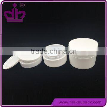 100g cosmetic plastic jar with screw top lids