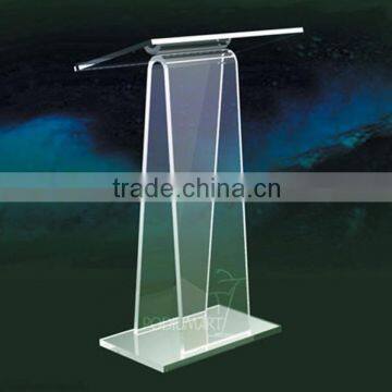 High transparency perspex church pulpit stand wholesale