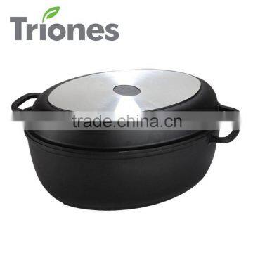 2 Pcs Die Cast Aluminum Non-stick Roast Pan