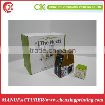 customizered LED light corrugated carton box packaging box