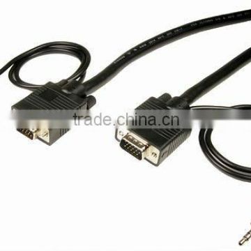 vga with 3.5mm male to male cable