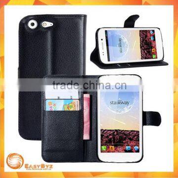 new wholesale hot selling Leather pu wallet mobile phone case cover for wiko stairway