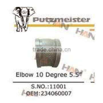 ELBOW 10 degree 5.5" concrete pump parts Putzmeister OEM 234060007