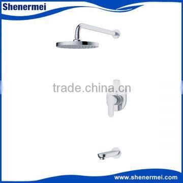 Brass Main Body and Zinc Alloy Handle Split Shower Set