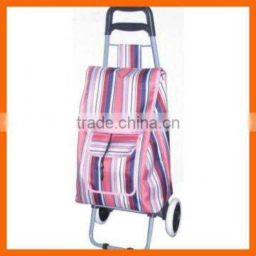 Rolling trolley foldable shopping cart