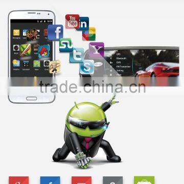 Android Rear View Mirror Quad Core Gps Navigation Bluetooth Touch Screen Rear View Mirror Support 3G photo-2