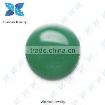 Synthetic round brilliant cut glass gems