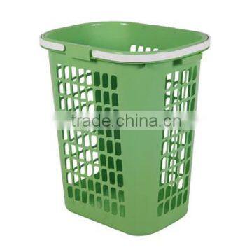 FLB 8636 Plastic Handles Square Laundry Basket