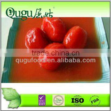 BRC HALAL HACCP hot sale best quality peeled tomatoes canned A10