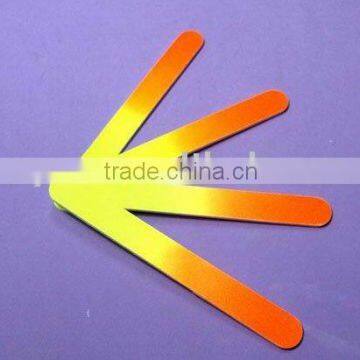 Gradient Yellow Wood Nail File