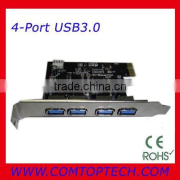 4-Port USB3.0 PCI-e Card