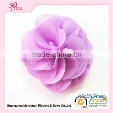 Hot selling fabric flowers for evenning dresses