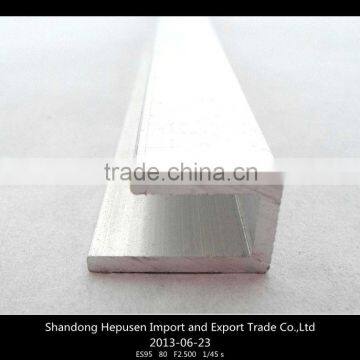 shandong new land 6000 series of mill finished aluminum profiles