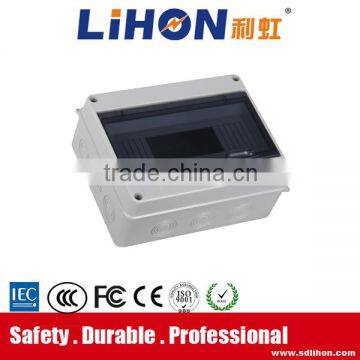 different diameter type way full plastic white base oudoor electric junction box