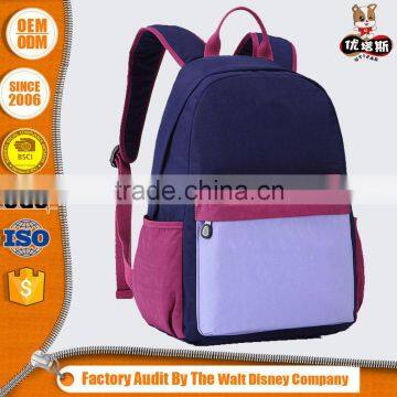 2016 Oem Design Oem Material Backpack College Girl