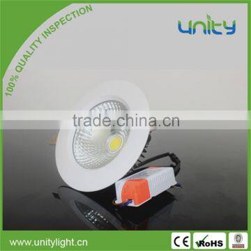 Factory Price 12W Bean Angle 90 Degree COB LED Down Light with 2 Years Warranty