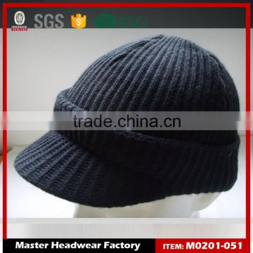 winter knitted wool hat for old man