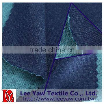 pima cotton polyester spandex plated jersey fabric