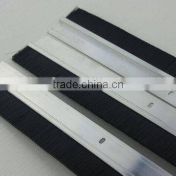 Plastic Hair aluminium holder door strip brush door sweep brush