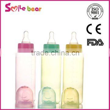 Big Volume Baby PP Bottle with Soft Nipple New Born Baby Milk Bottle