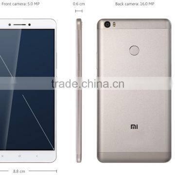 Xiaomi Max 128GB ROM 4GB RAM 6.44 inch 2.5D Arc Glass Screen Android 6.0 Qualcomm Snapdragon 652 64bit 1.8GHz Octa Core