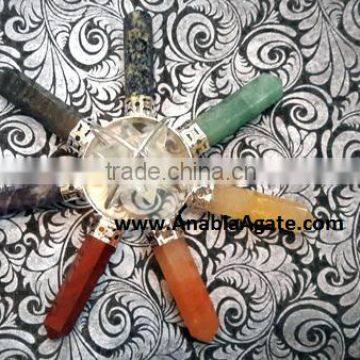 7 Chakra Spinning Merkaba Agate Energy Generator : 7 Chakra Healing Tools photo-5