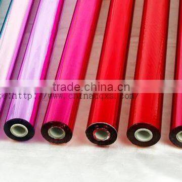 Color coated household aluminum foil