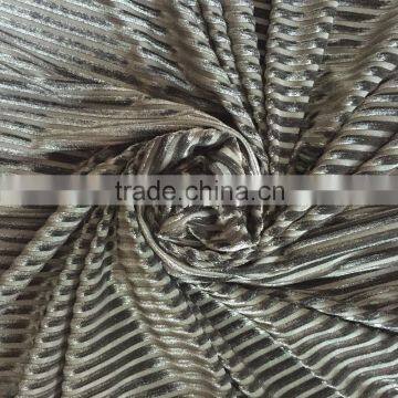 elastic corduroy fabric for ladies fashion clothing