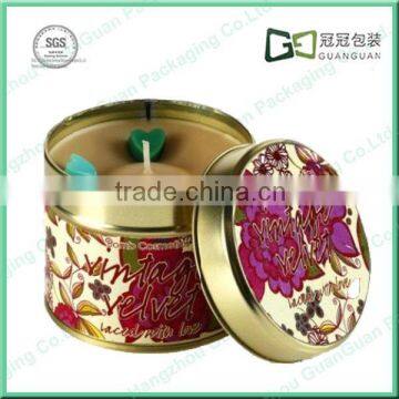 Luxury Metal Candle Packing Jars Holder