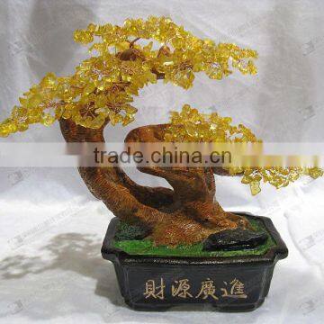 Gemstone tree wholesale citrine stone tree