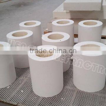 High Purity Refractory Ceramic Fiber Vacuum Formed Tube Shapes