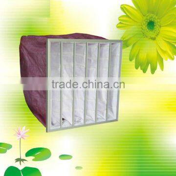 85% Efficiency F7 Nonwoven Fabric Air Pocket Filter for Air Conditioner