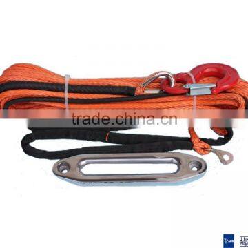 7mm x 30meters Synthetic Winch Rope With Hook & Hawse Fairlead for Offroad photo-1