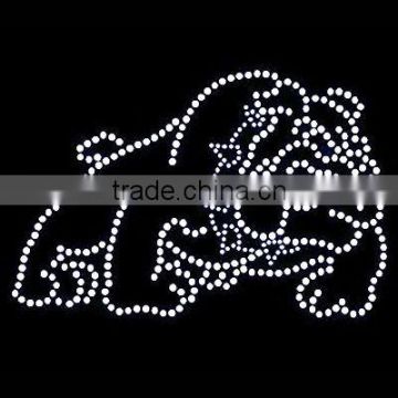 Bling Bulldogs Hot Fix Crystal Rhinestones