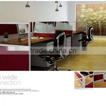 wooden call center workstation (T8-Series)