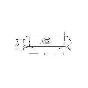 JY-1000C|wholesale Flexible OD 28mm Lean Tube Caster Mount Bracket photo-2