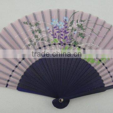 manual wooden hand fan