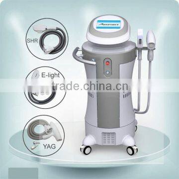 Super Combination Multi-function Machine Q-switch ND YAG Brown Age Spots Removal Laser SHR IPL Best Tattoo Removal Machine Q Switch Laser Tattoo Removal Machine